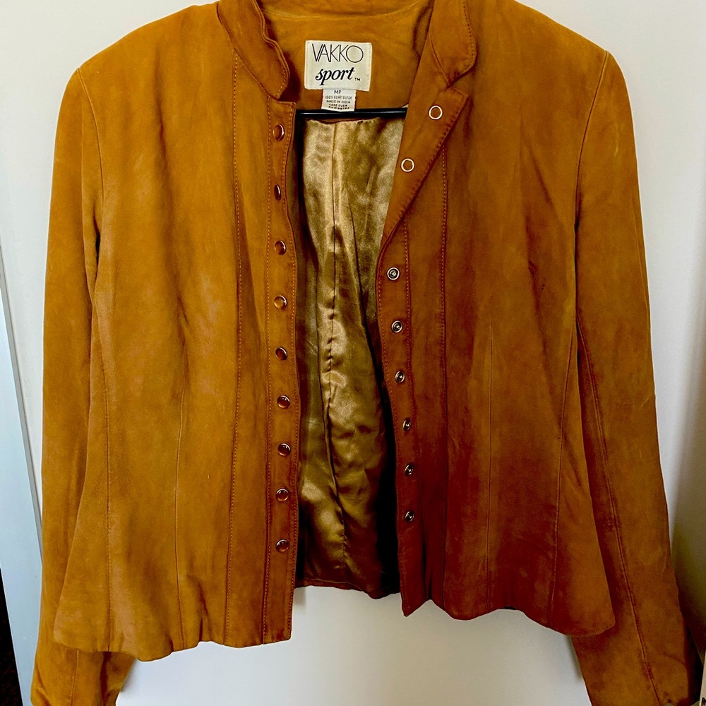 Vintage goat suede Makko Sport jacket